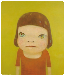 Girl painted by Yoshitomo NARA